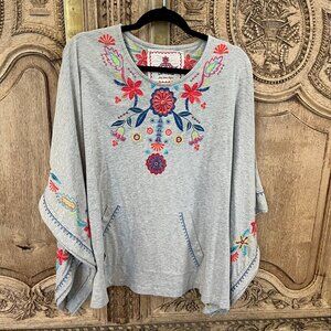 Johnny Was Oversized Tunic/Poncho in Size Small